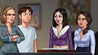 Who’s banging in Summertime Saga part 46 gameplay?