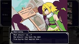 What happens when elf gets two cocks in hentai?