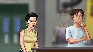 Who’s banging in Summertime Saga part 46 gameplay?