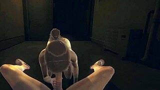 sasha in attack on titans hentai gets sucked and fucked in alley pov