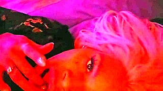 Angelg and Kuzz in interracial halloween fuck