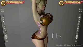 Powerboob girls show off big tits and asses