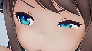 maya from kantai collection getting fucked hard in this anime hentai