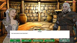 the witch fulfills a fucking wish in this game