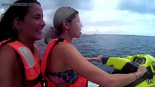 crazy blonde teen on a mexican holiday adventure