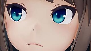 maya from kantai collection getting fucked hard in this anime hentai