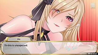 Your elf queen dominates you and makes you cum.