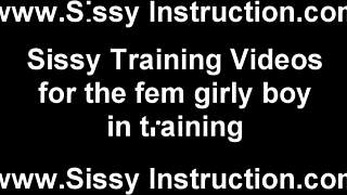 i'm going to dress you up like the sissy bitch you are, humiliating you in this femdom session