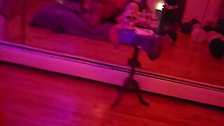 Angelg and Kuzz in interracial halloween fuck