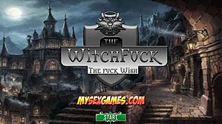 the witch fulfills a fucking wish in this game