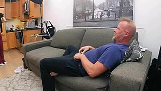 britney mason's extreme anal on the couch contrasts her slutty latina charm