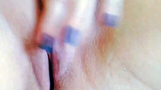 Watch the petite teen masturbate on video call for me