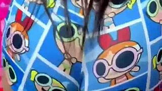 Neighbor whore bent over for creampie on roof!