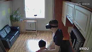 Damn! Scoout007 Bican banging on kitchen counter!