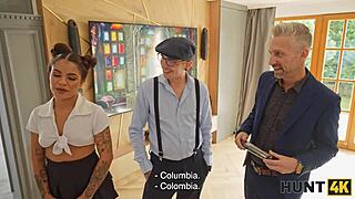 latina with tattoo offers pussy for a price in emotional cuckold scene