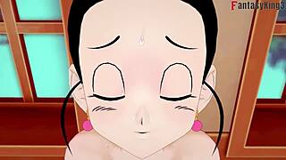 Chichi Stuck In Kitchen Dragon Ball Z Fantasy!