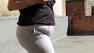 Blonde slut mila gets a big dick in her tight hole