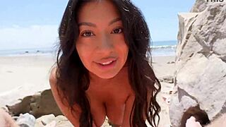 Brenya Rose Gives Sloppy Blowjob That Makes Him Cum! 😍