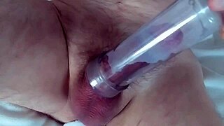 got a tail in my ass while pumping my dick, feels amazing