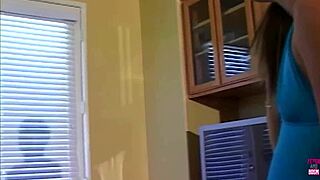 horny brunette makes blonde friend watch her fuck man on couch 😜