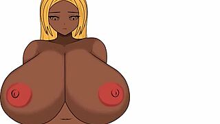 nsfw speed painting 39: asian slut with big tits in hentai fantasy