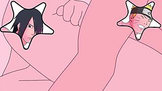 I can't believe Naruto and Sasuke are having gay sex in this anime