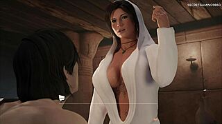 happy ending massage for lara croft 😍