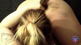 Want to see me suck a huge dick and fuck my bf's butt?