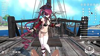 Captain be horny sailing i want to fuck the big breasted captian of my dream ep 1