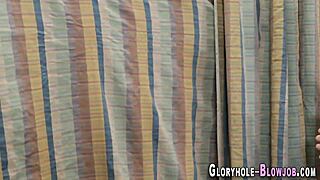 gloryhole blonde rails big cock with sloppy blowjob skills! 😜