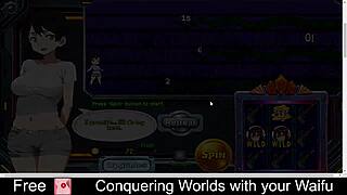 Conquering worlds with your waifu in this anime game