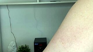 yo, check this russian milf nurse waxing a hairy dick