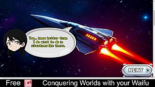 Conquering worlds with your waifu in this anime game