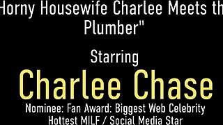 Plumber fucks housewife Charlee Chase passionately