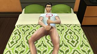 Stepmom Bangs Nerdy Stepson After Catching Him Jerking Off