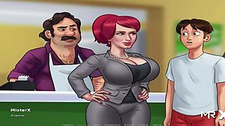 In Summertime Saga E1 46, The Teen Needs To Make More Money Through Sex