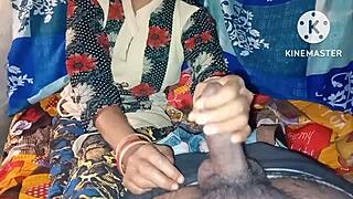 why does this indian milf squirt at night