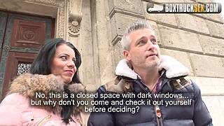 Hot Vicky Love bangs masseur while husband waits! 🔥