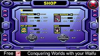Conquering worlds with your waifu in this anime game