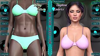 Stranded in space 48 - picking the curvy new girl for fun.