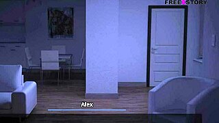 in dreams of desire, alice spins the bottle and ends up in lesbian sex with the landlady among three girls