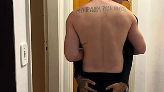 Young People Kissing Caught On Building Camera Surveillance