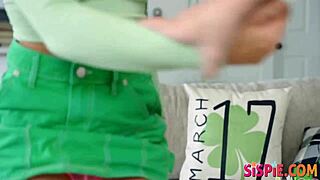 Stepsisters Brianna Arson and Kimmy Kimm find Nade Nasty's pot of gold