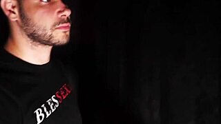 Straight guy discovers a gay surprise from his friend