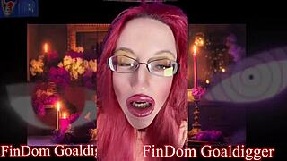 Goddess In Glasses Hurts Feelings With Financial Domination