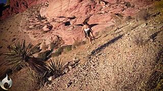 curvy indica flower gets fucked and sprayed with cum on big natural boobs