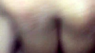 Fucking my wife in quickie ebony creampie with monster cock