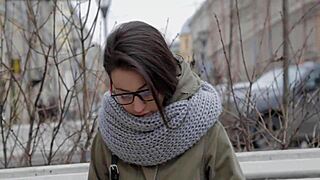 the story of seducing a legal age teen wearing glasses