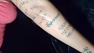 Married woman in glory hole sucks micro penis, then huge cock appears