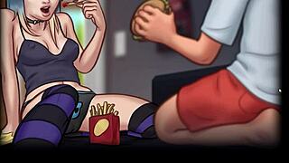 Is Stepsister Masturbating to Stepbrother's Big Cock in Summertime Saga Part 49?